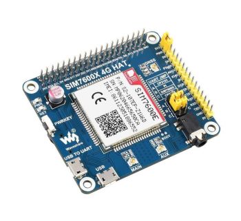 LTE Cat-1 HAT for Raspberry Pi, 3G / 2G / GNSS as well with SIM7600E