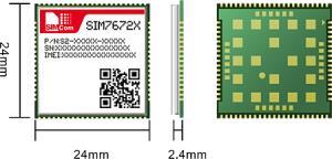 LTE CAT1 bis with GNSS Qualcomm Bases