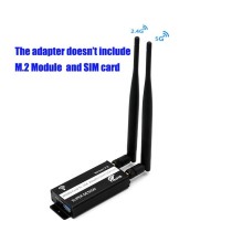 Mini PCI-E MPCIe Wireless Module to USB 2.0 Adapter Card+ Protection E - Thumbnail