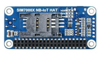 NB-IoT/Cat-M/EDGE/GPRS HAT for Raspberry Pi with SIM7000G