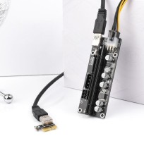 PCIe X1 to PCIe X16 Expander, Using With M.2 to PCIe 4-Ch Expander - Thumbnail