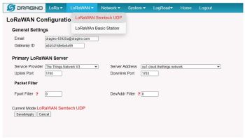 PG1302 LoRaWAN Concentrator