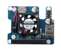 Power Over Ethernet HAT (F) For Rasp.Pi 5, High Power, Onb. Fan - Thumbnail