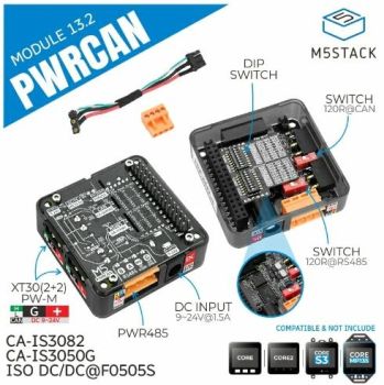 PWRCAN 13.2 Module with Isolated 2-Ch CAN & 1-Ch RS485