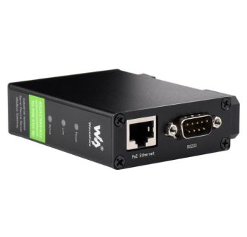 Rail-Mount Serial Server, RS232/485/422 to RJ45 Ethernet Module, TCP/I