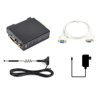 Rail-mount SX1262 410 ~ 510MHz, LoRa DTU, RS232/RS485/RS422