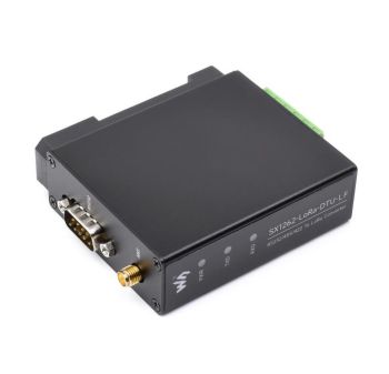 Rail-mount SX1262 410 ~ 510MHz, LoRa DTU, RS232/RS485/RS422