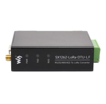 Rail-mount SX1262 410 ~ 510MHz, LoRa DTU, RS232/RS485/RS422