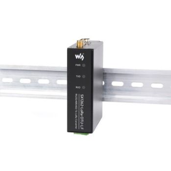 Rail-mount SX1262 410 ~ 510MHz, LoRa DTU, RS232/RS485/RS422