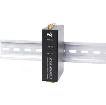 Rail-mount SX1262 (HF)850 ~ 930MHz, LoRa DTU, RS232/RS485/RS422