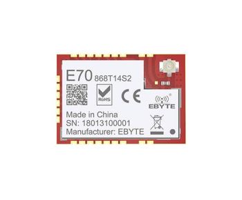 RF MODULE, 14dBm. CC1310. 868MHz. 1500m. 14*20mm.Power supply 2.1~3.8V