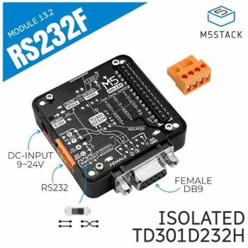 RS232 Module 13.2 with DB9 Male Connector