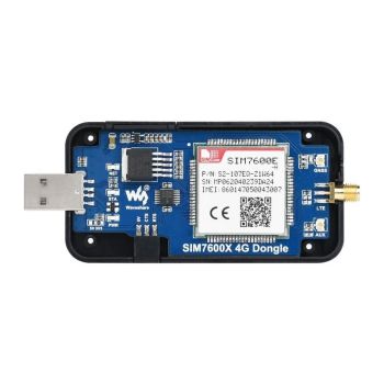 SIM7600E-H 4G DONGLE, GNSS Positioning, for Europe / the Middle East /