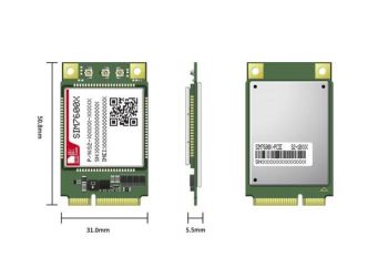 SIM7600G-PCIE R2, LTE CAT-1 Module (Mini-PCIE, Global)