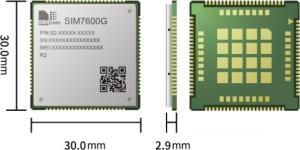 SIM7600G R2, LTE CAT-1 Module ( Global)