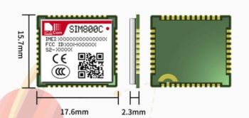 SIM800C , 2G Module (SMT)