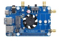 SIM8202G-M2 5G HAT (B) for Raspberry Pi, 5G/4G/3G, Snapdragon X55, Qua - Thumbnail