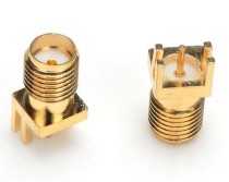  - SMA/f EDGE PCB Connector, 13.5mm Length