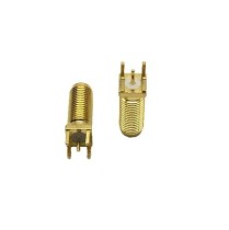 SMA/f 180° PCB Connector, Lenght: 21 mm - Thumbnail