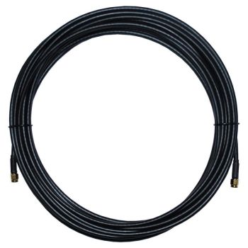 SMA/m , 10Meter, LMR200 Cable , SMA/f Bulkhead