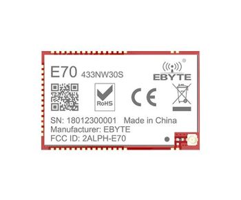 Star Network Module. 30dBm. 6.5km. CC1310. 433.3MHz ~ 434.5MHz