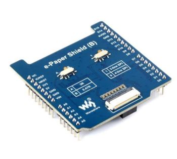 Universal E-Paper Raw Panel Driver Shield (B) For NUCLEO / Arduino, On