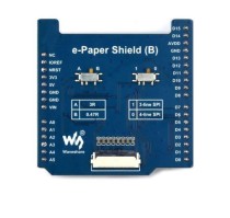 Universal E-Paper Raw Panel Driver Shield (B) For NUCLEO / Arduino, On - Thumbnail