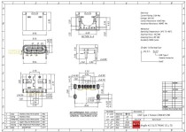 USB TYPE C FEMALE CONN. 6PIN, SMD - Thumbnail