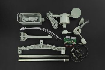 Weather Station Kit with Anemometer/Wind Vane/Rain Bucket