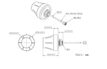 WIFI Antenna / SMA-m/2dBi, 3m