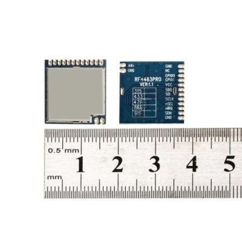 Wireless RF Receiver And Transmitter Module, 433MHz , 100mW ,SPI