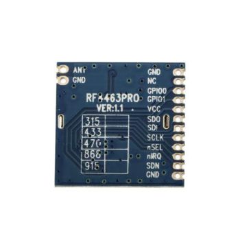 Wireless RF Receiver And Transmitter Module, 868MHz , 100mW ,SPI